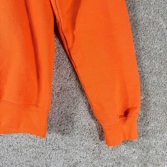 Lonely Ghost Crew Neck Sweatshirt Womens Small Orange Text Me When You Get Home‎ - Picture 3 of 8